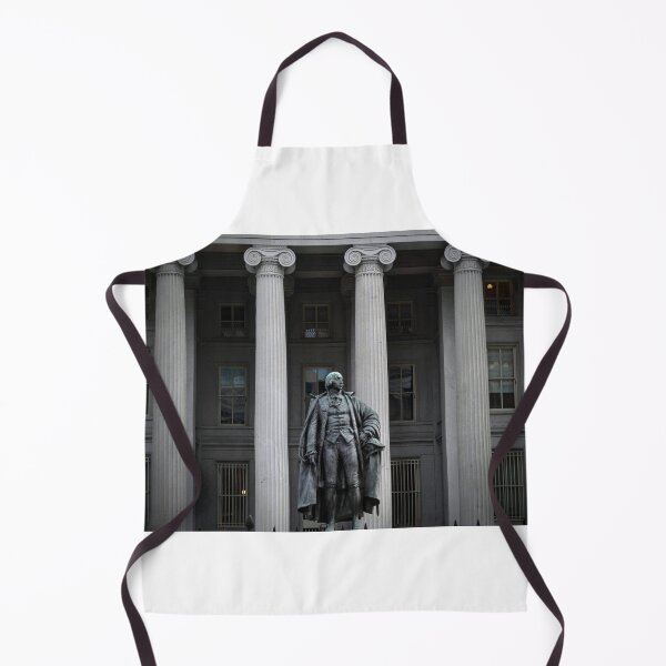 Item preview, U.S. Treasury Building – Historic Washington D.C. Architecture & Bronze Statue Photography designed and sold by BlueRidgeBazaar.