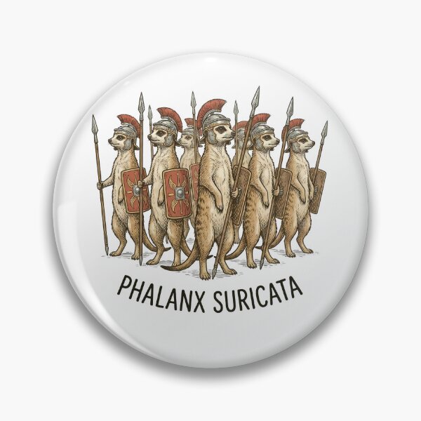 Item preview, Funny Roman Meerkat Phalanx Squad designed and sold by k3rstman1.