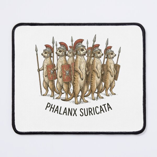 Item preview, Funny Roman Meerkat Phalanx Squad designed and sold by k3rstman1.