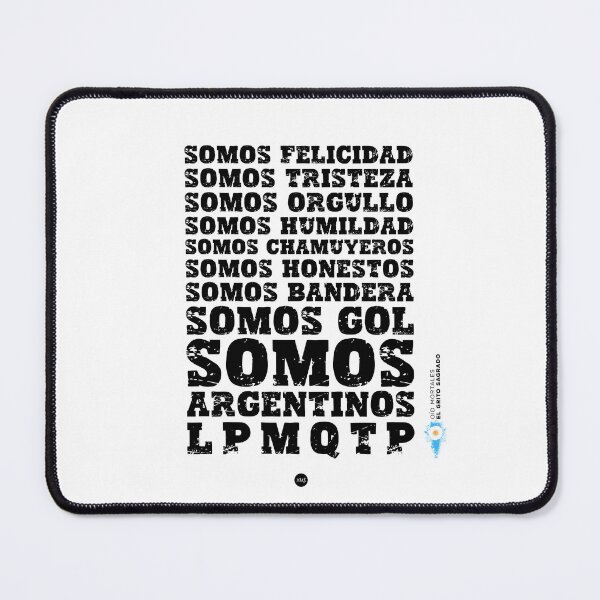 Item preview, We are Argentinians LPMQTP - Hear mortals (fc) I designed and sold by XUSRedbubble.