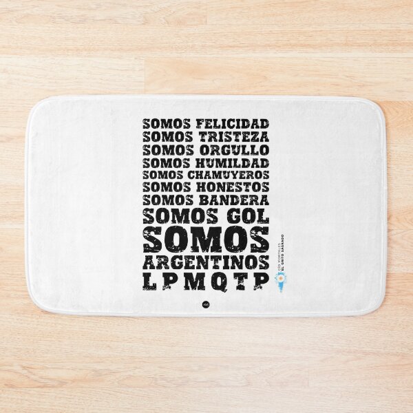 Item preview, We are Argentinians LPMQTP - Hear mortals (fc) I designed and sold by XUSRedbubble.