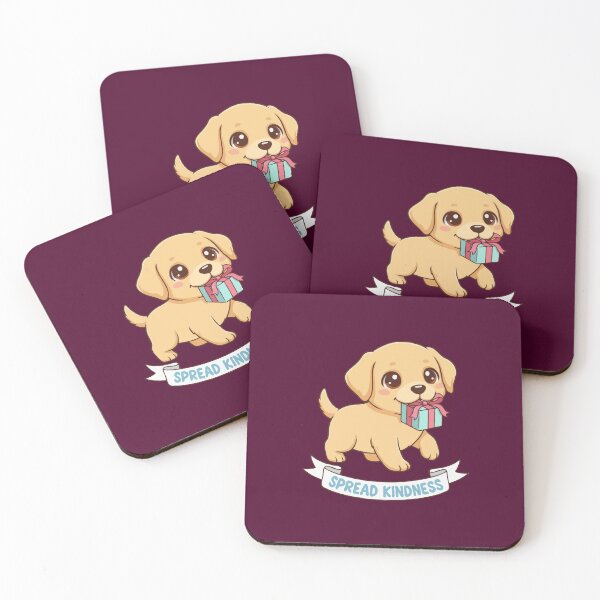 Item preview, Cute Labrador Puppy with Gift – Be Kind Volunteering designed and sold by The Real Life Symphony.