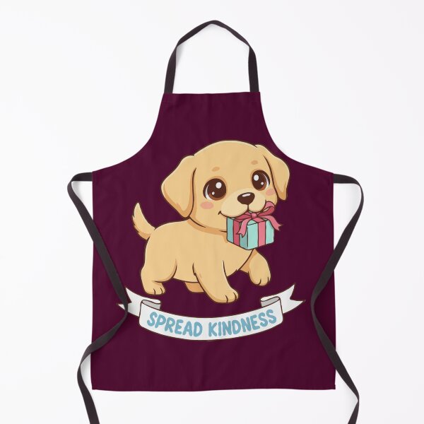 Item preview, Cute Labrador Puppy with Gift – Be Kind Volunteering designed and sold by The Real Life Symphony.