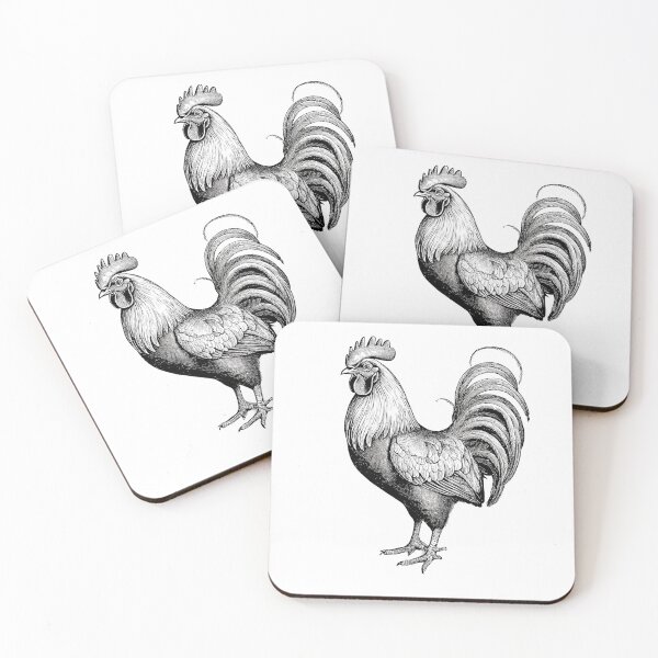 Item preview, Fancy Feathers - Rooster Designs designed and sold by RockitBaby.