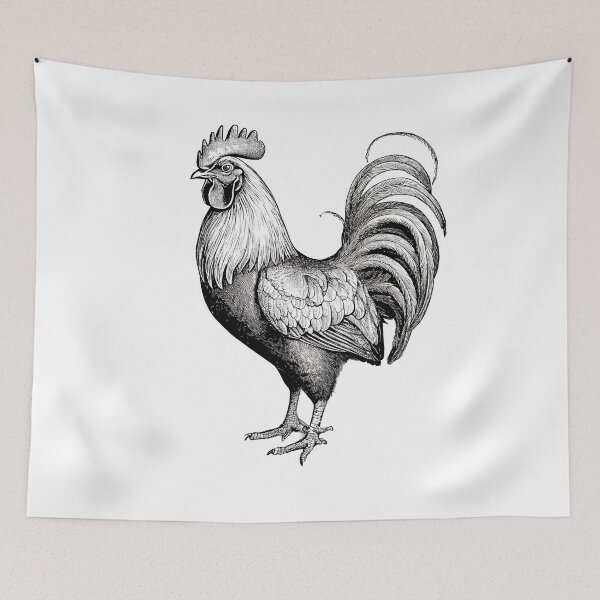 Item preview, Fancy Feathers - Rooster Designs designed and sold by RockitBaby.
