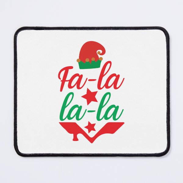 Item preview, Fa La La La - Joyfu Simple Festive Christmas Carol Slogan Design designed and sold by FuzionRaptor.