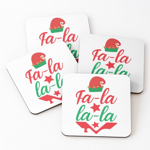 Item preview, Fa La La La - Joyfu Simple Festive Christmas Carol Slogan Design designed and sold by FuzionRaptor.