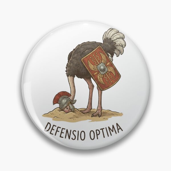 Item preview, Funny Roman Ostrich Optimal Defense designed and sold by k3rstman1.