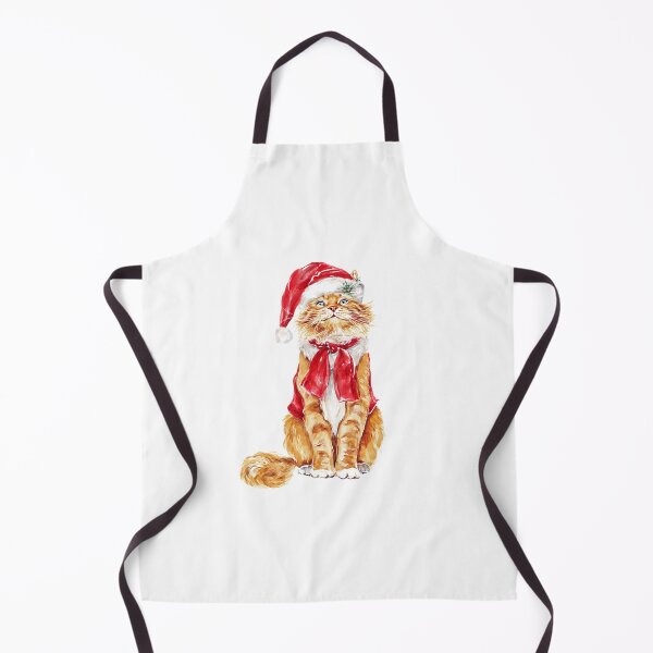 Item preview, Vintage Santa cat designed and sold by MendaciousMina.