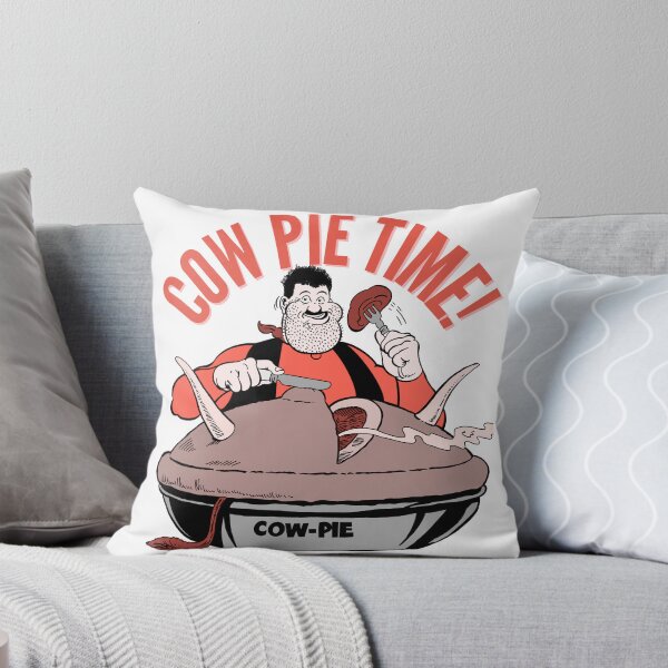 Item preview, Cow Pie Time! Retro Comic Parody Art – Funny British Cartoon Style designed and sold by PaulDesigns4u.