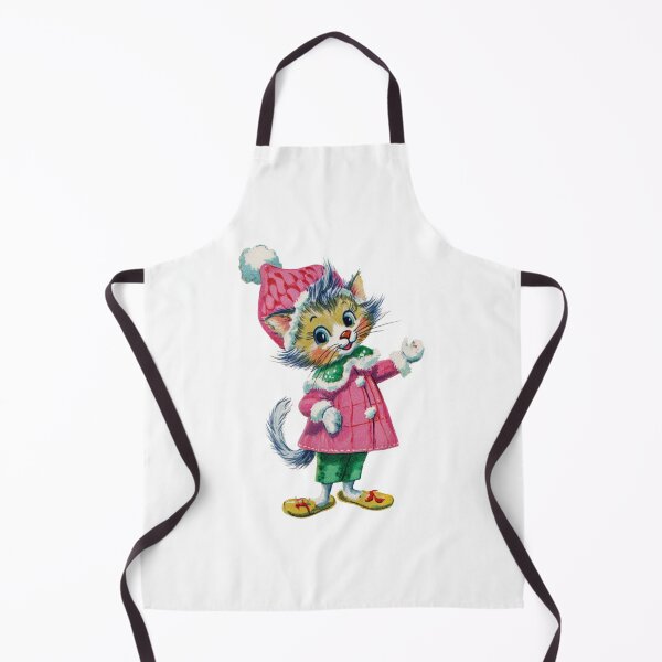 Item preview, Vintage festive cat designed and sold by MendaciousMina.
