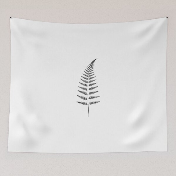 Item preview, Fern Leaf — Minimalist Line Art designed and sold by mari0n980.