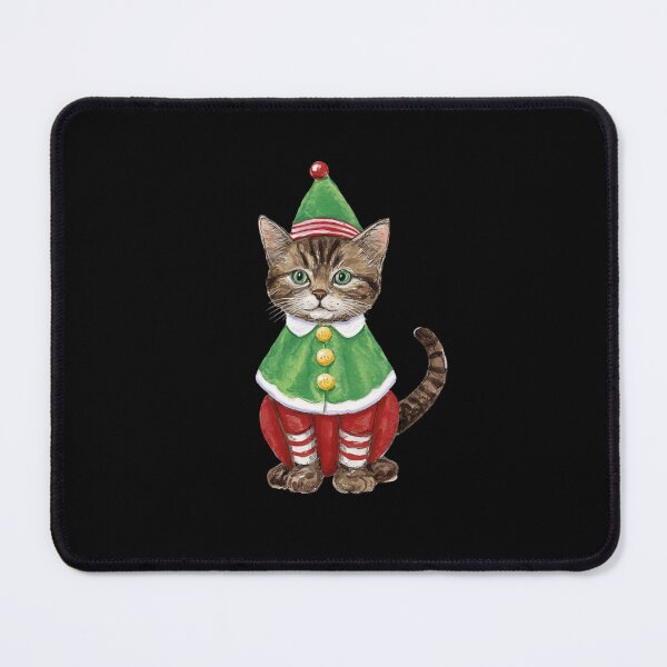 Item preview, Vintage festive kitten designed and sold by MendaciousMina.