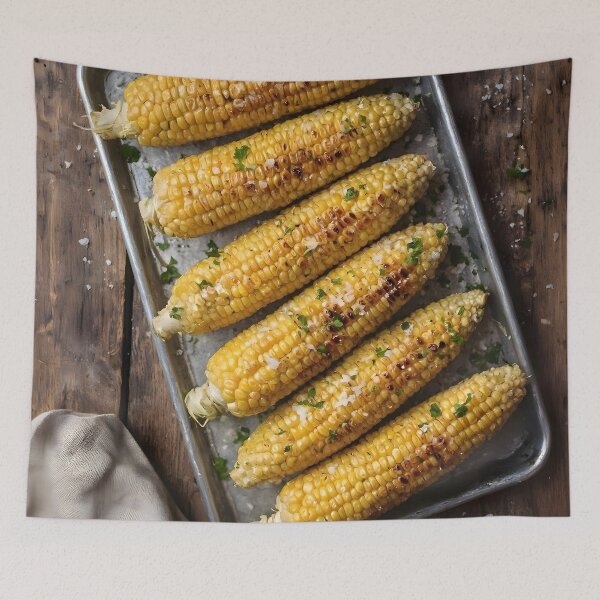 Item preview, Grilled Corn - A Taste of Dinner Simplicity designed and sold by Benja & Co..