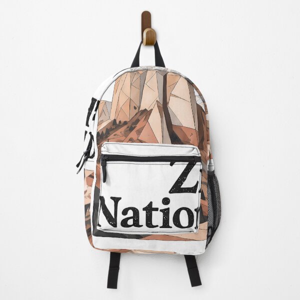 Item preview, Zion National Park Minimalist Contemporary Art Print – Modern Nature Wall Decor designed and sold by OzzFrequency.
