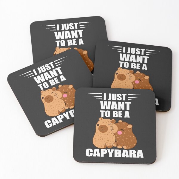 Item preview, I Just Want To Be Capybara – Rodent Animal Tee designed and sold by Articooler.