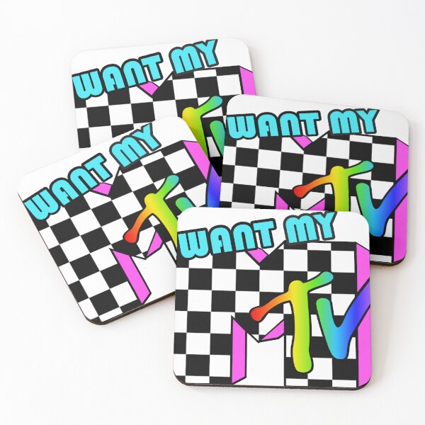 Item preview, MTV Colorful Logo Design designed and sold by bubblegumhearts.