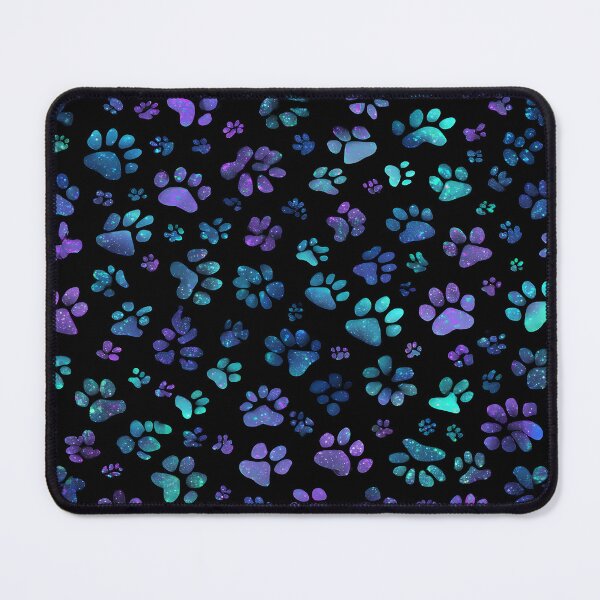 Item preview, Galaxy Paw Print Pattern Design designed and sold by Daisy Doodles.
