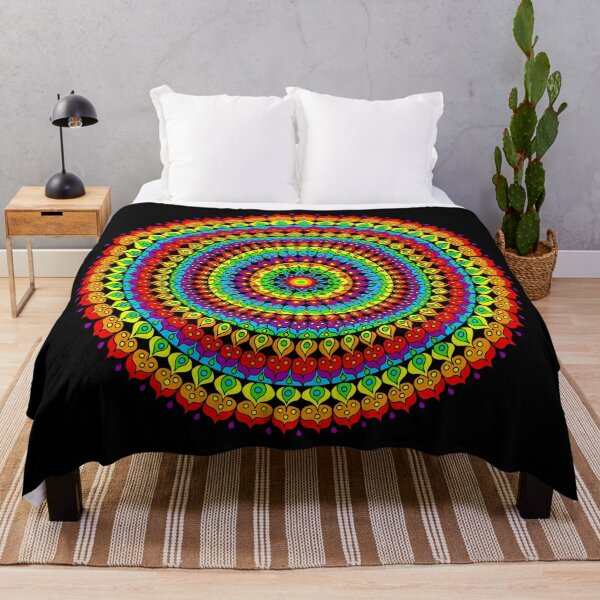 Item preview, Rainbow Mandala designed and sold by MariePsyke.