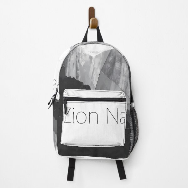 Item preview, Zion National Park Minimalist Contemporary Art Print – Modern Nature Wall Decor designed and sold by OzzFrequency.