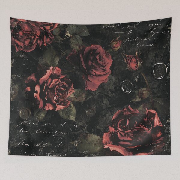 Item preview, Floral pattern. Bouquet of flowers. Red roses. designed and sold by MagelliShop.