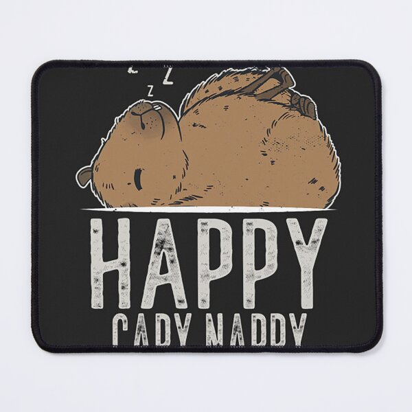 Item preview, Happy Capy Nappy – Cute Capybara Tee designed and sold by Articooler.