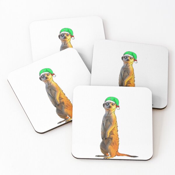 Item preview, Meerkat in a elf Hat  - animalzinhats  designed and sold by Ashley’sAnimalz.