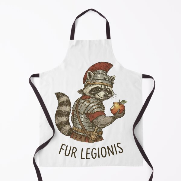 Item preview, Raccoon Roman Legionary Apple Thief designed and sold by k3rstman1.