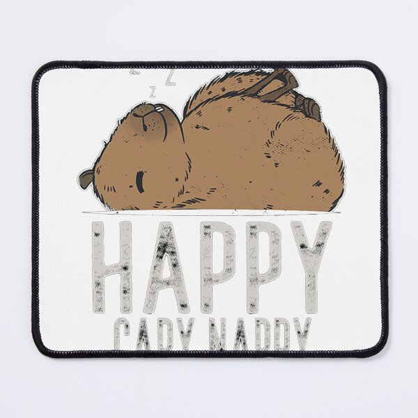 Item preview, Happy Capy Nappy – Cute Capybara Tee designed and sold by Articooler.