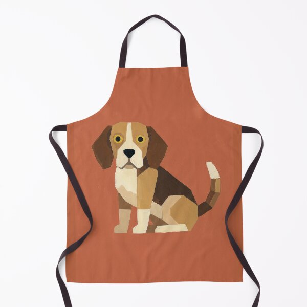 Item preview, Modern Beagle Dog Art – Minimalist Block-Color Painting designed and sold by Sixmagicbeans.