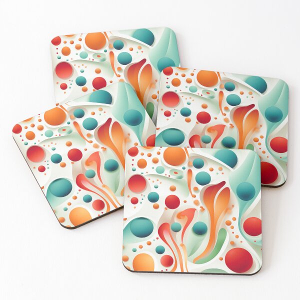Item preview, Groovy Bubble Flow – Colorful Retro 70s Pattern designed and sold by slinsart.