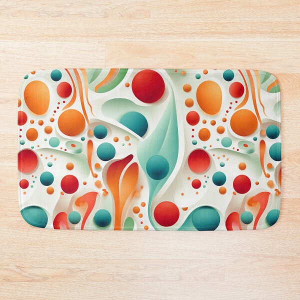 Item preview, Groovy Bubble Flow – Colorful Retro 70s Pattern designed and sold by slinsart.