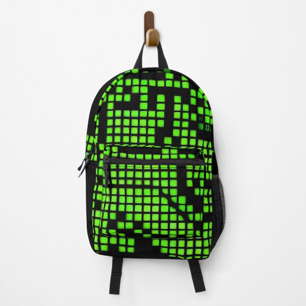 Item preview, Vibrant Green Samurai Warrior Pixel Art Silhouette designed and sold by By:MarcinK.