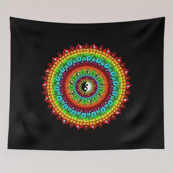 Item preview, Yin Yang Mandala designed and sold by MariePsyke.