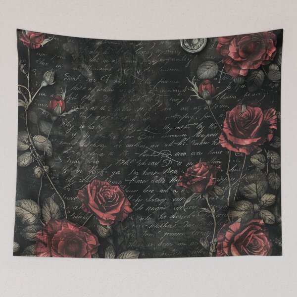 Item preview, Floral pattern. Bouquet of flowers. Red roses. designed and sold by MagelliShop.