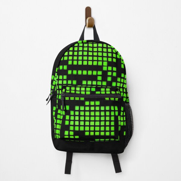Item preview, Vibrant Green Samurai Warrior Pixel Art Silhouette designed and sold by By:MarcinK.