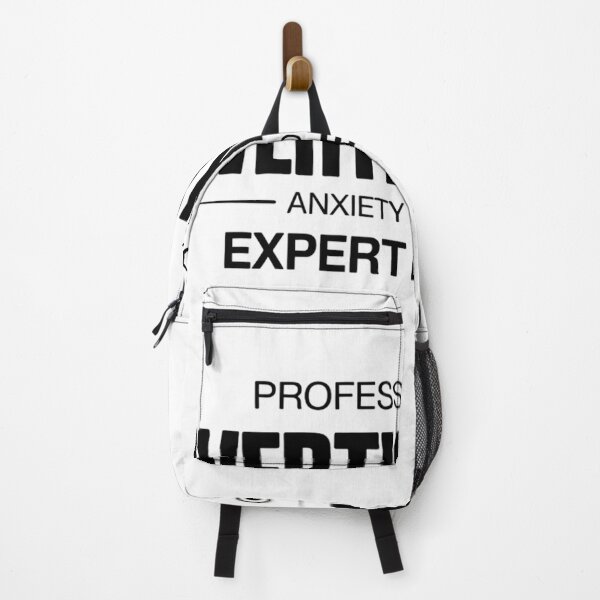 Item preview,  Professional Overthinker Anxiety Mode Expert Level Funny Mental Health Typography designed and sold by GiftsForge.