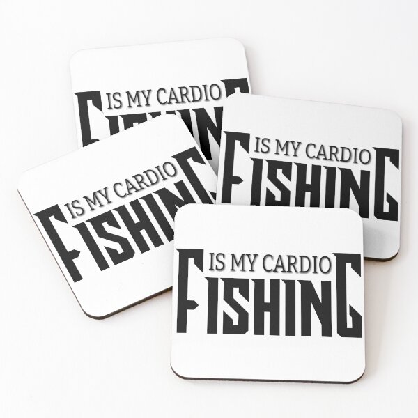 Item preview, Fishing Is My Cardio – Funny Kayak & Outdoor Fishing Lover Design designed and sold by karibov.