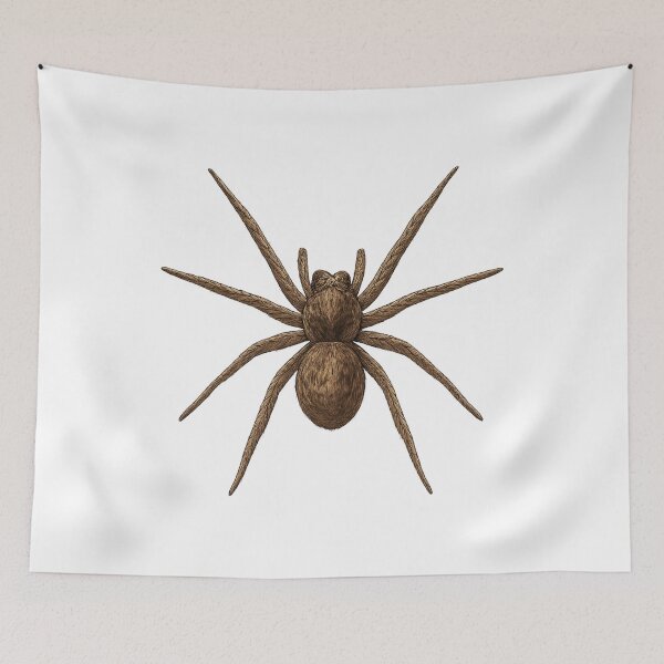 Item preview, spider artwork designed and sold by Viktoriia Trubiichuk.