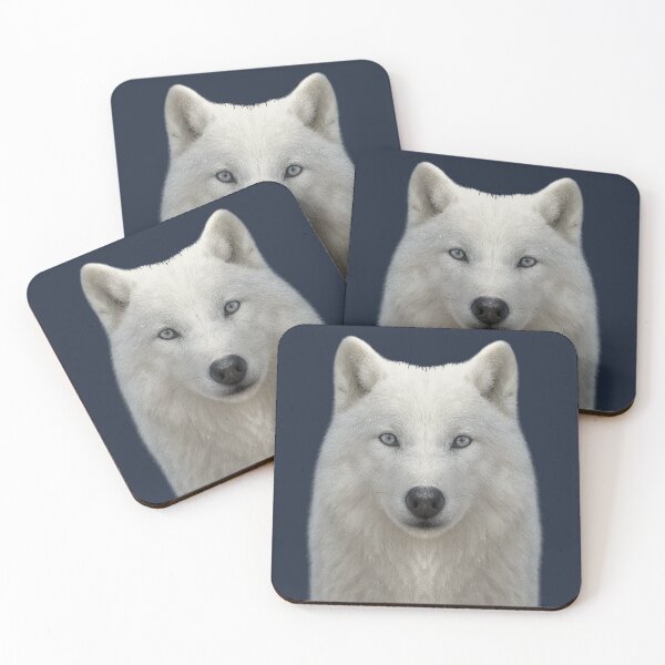 Item preview, Snow Wolf designed and sold by TheWonkyEaselCo.