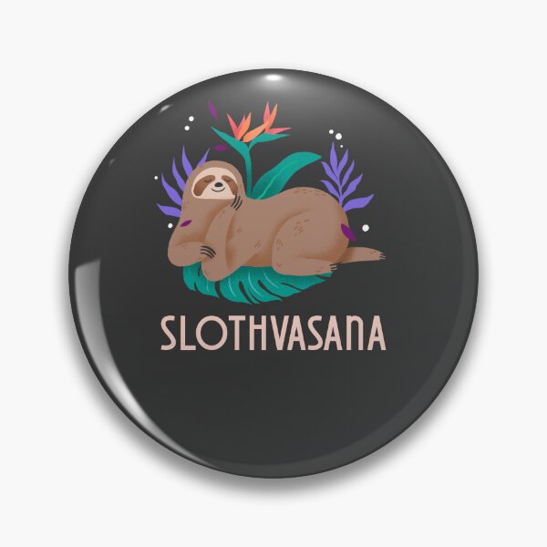 Item preview, SLOTHVASANA Sloth Yoga Edition designed and sold by JusTiceT-shirts.