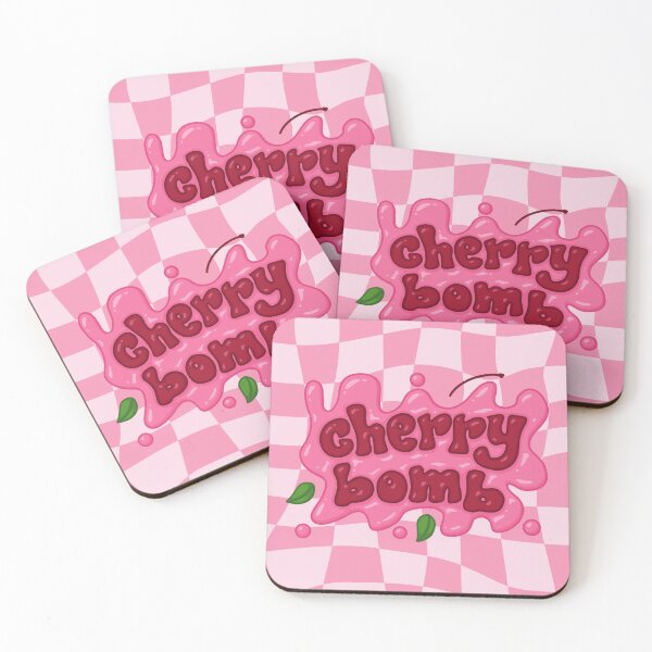 Item preview, Cherry Bomb Pink Print designed and sold by Electric-Love.