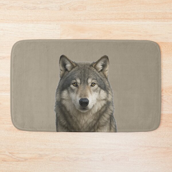 Item preview, Majestic Gray Wolf designed and sold by TheWonkyEaselCo.