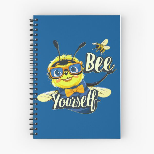 Item preview, Cute Bee Yourself Motivational Quote designed and sold by Lovemountain.