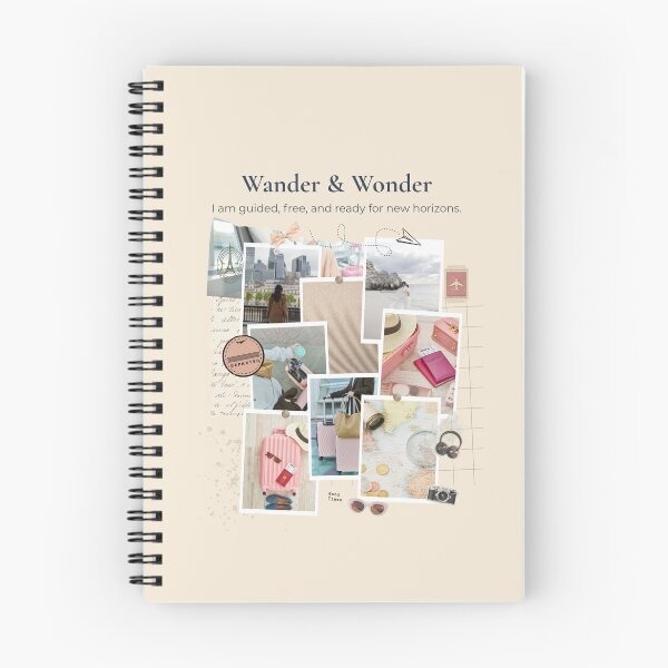 Item preview, Wander & Wonder Travel Vision Journal designed and sold by ElizabethCoelho.