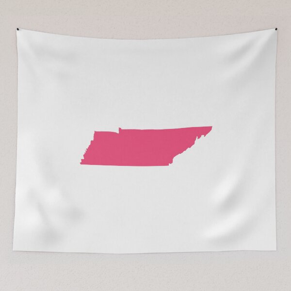 Item preview, Tennessee Map Silhouette – Minimal Pink designed and sold by Paper Drip.