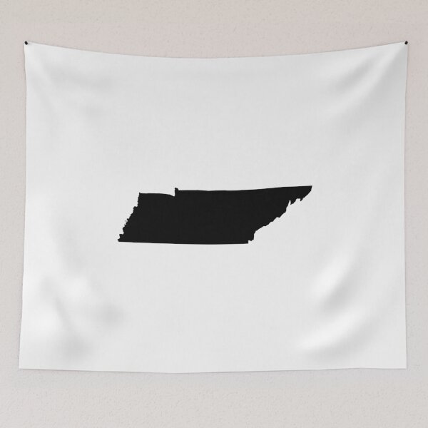 Item preview, Tennessee Map Silhouette – Minimal Black designed and sold by Paper Drip.