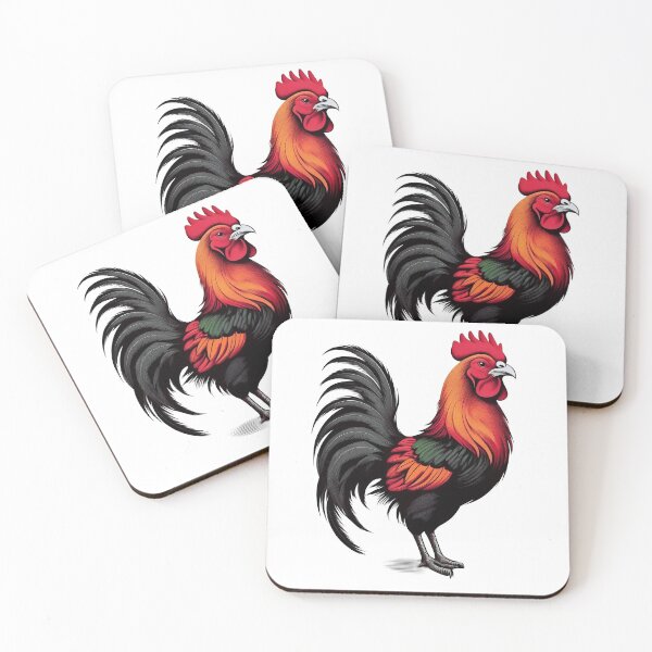 Item preview, Feathered Icon - Rooster Designs designed and sold by RockitBaby.