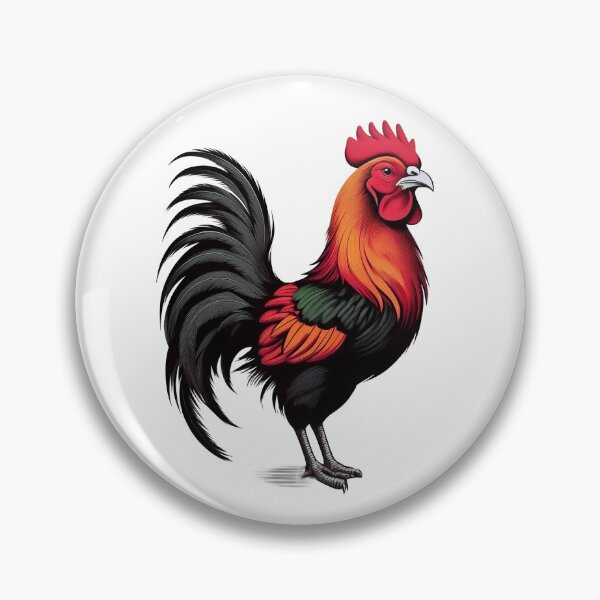 Item preview, Feathered Icon - Rooster Designs designed and sold by RockitBaby.
