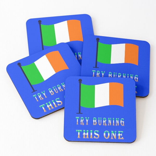 Item preview, Try Burning This One ( Irish Flag ) 2 designed and sold by DigitalandPhoto.